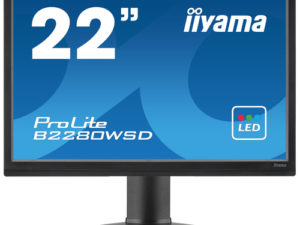 iiyama ProLite B2280WSD-B1 LED display 55,9 cm (22 Zoll) 1680 x 1050 Pixel Schwarz
