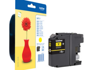 Brother LC-121Y Druckerpatrone 1 Stück(e) Original Gelb