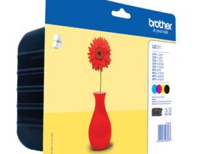 Brother LC-121VALBPDR Druckerpatrone 4 Stück(e) Original Schwarz, Cyan, Magenta, Gelb