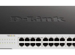 D-Link GO-SW-24G Unmanaged L2 Gigabit Ethernet (10/100/1000) 1U Schwarz