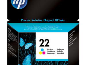 HP 22 1 Stück(e) Original Standardertrag Cyan, Magenta, Gelb