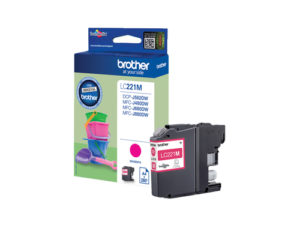 Brother LC-221M Druckerpatrone 1 Stück(e) Original Magenta