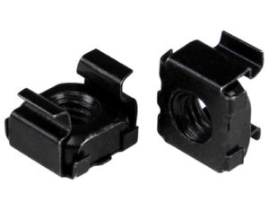 StarTech.com M5 Käfigmuttern - 50er Pack - Schwarz