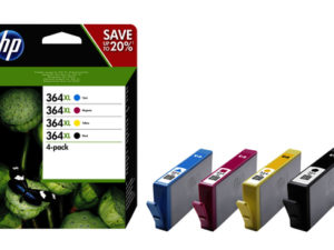 HP 364XL Original Hohe (XL-) Ausbeute Schwarz, Cyan, Magenta, Gelb