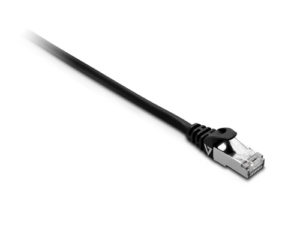 V7 Cat7 Kabel, foliengeschirmt (SFTP) RJ45 (m)/RJ45 (m), schwarz 1m 3.3ft