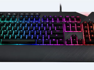 ASUS ROG Strix Flare Tastatur USB QWERTZ Deutsch Grau