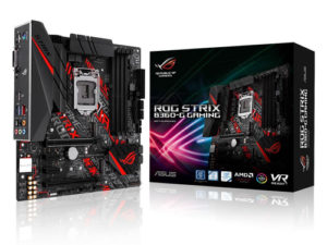 ASUS ROG STRIX B360-G GAMING Intel® B360 LGA 1151 (Socket H4) micro ATX