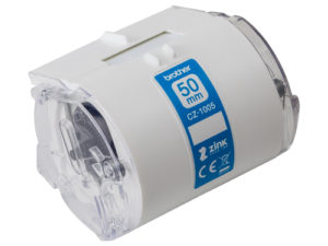 Brother CZ-1005 Etiketten erstellendes Band Weiss auf Grün