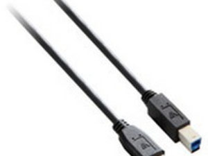 V7 USB Kabel USB 2.0 A (m) auf USB 2.0 A (m), schwarz 1.8m 6ft